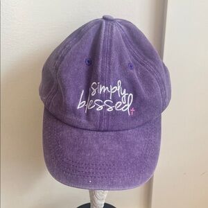 Simply Blessed Purple Cap